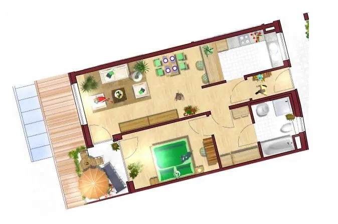 Apartment Exklusive Familienapartment Alpin *